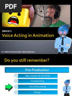 Voice Over Scripts for Animation | PDF