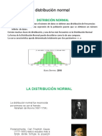 Distribución normal