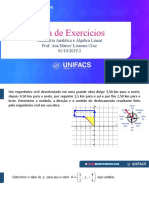 Aula de Exercicios GAAL - 01 - 10