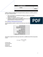 Section 401 (K) Calculator - Problem