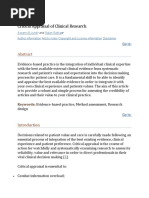 CASP Checklist for Cross-Sectional Studies | PDF | Risk | Methodology