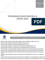 Pertemuan Tutorial 6