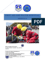 FIRSTAID AND WATERSURVIVAL Mod.6