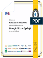 Certificado Pratica Typescript