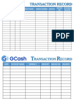 Gcash Notebook