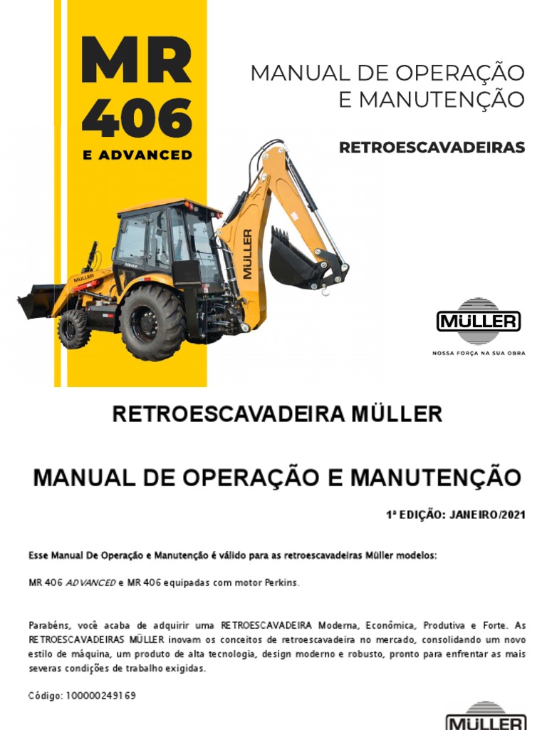 Manual Operação e Manutenção MR406 | PDF | Motores | Ar condicionado