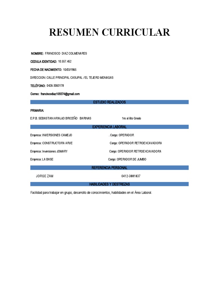 Resumen Curricular 2 PDF - 1703416310