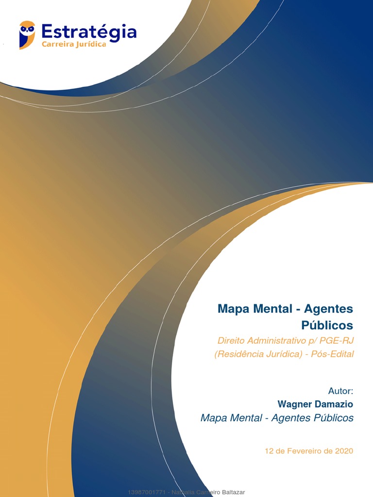 Mapa Mental - Agentes Públicos | PDF