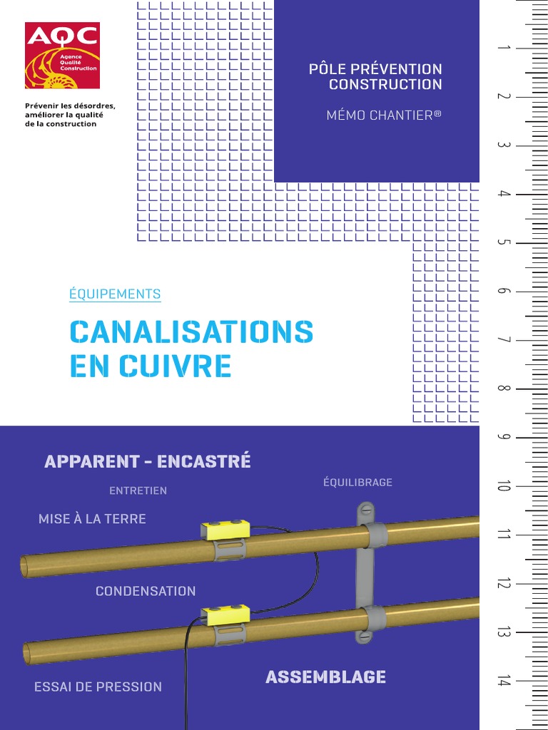 AQC - Canalisations Cuivre | PDF | Secteurs de l'économie | Ingénierie ...