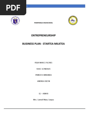 Milk Tea Business Plan