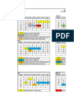 JADWAL BULANAN PT SWADAYA