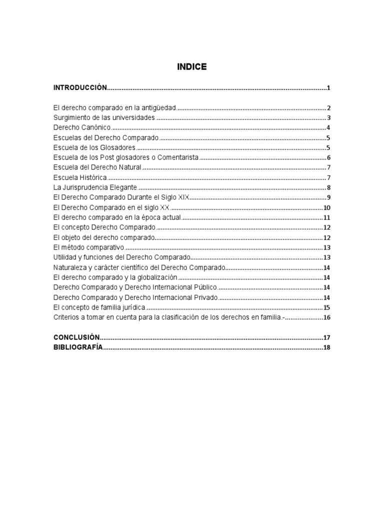 Evolución Histórica del Derecho Comparado | PDF | Ley comparativa ...