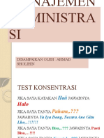 Manajemen Administrasi Materi LDK