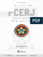 1º Simulado Completo - Investigador PCRJ 2021 (Pós-Edital) - Projeto Caveira