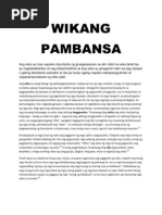 Talumpati Tungkol Sa Kahalagahan Ng Wika