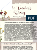 The Teacher's Diary (Bautista, Jasmine Ann)