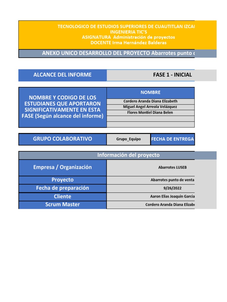 c3 Proyecto Formativo 1 | PDF | Ingeniería de Sistemas | Desarrollo de ...