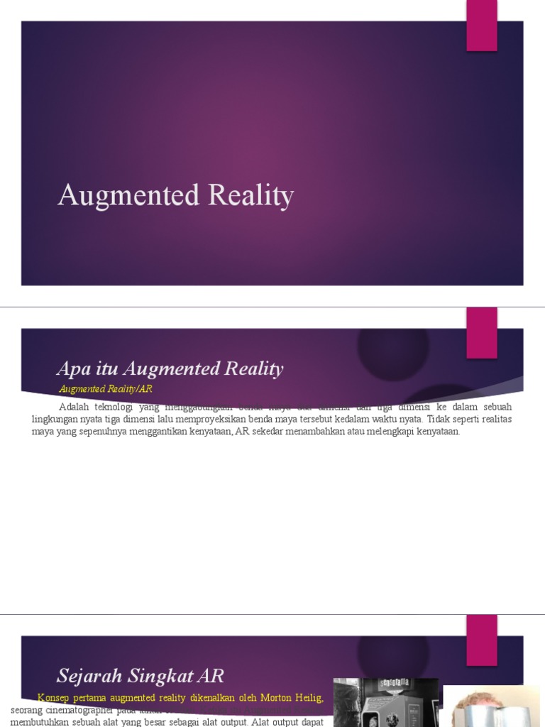 Kelebihan dan Kekurangan Augmented Reality | PDF