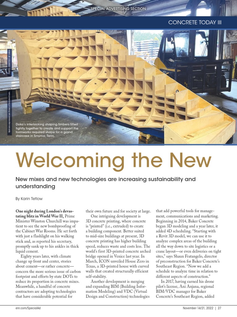 Innovations in Sustainable Concrete | PDF | Concrete | Building ...