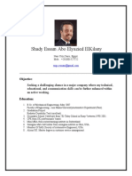 Eng. Shady Essam CV