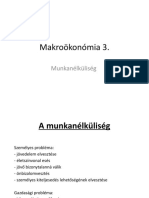 Új 5 - Makroökonómia Munkanélküliség