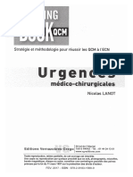 TRAINING BOOK QCM Urgences Médico-Chtrurgicales