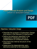 Slide 12 SubsystemDesign
