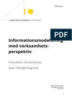 Instruktion Workshop IDAU-WS2 Informationsmodellering Med Verksamhetsperspektiv