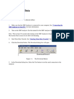 Downloading Data XRF Analyzer