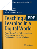 Teaching and Learning in A Digital World - Michael E. Auer