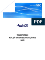 i-Pasolink 200 instalação e configuração inicial