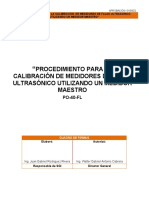 40 PROCEDIMIENTO Medidores de Flujo Ultrasonico