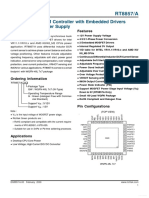 RT8857/A 4-Phase PWM Controller