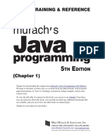 Book Review - Murach's Java Programming, 5th Edition