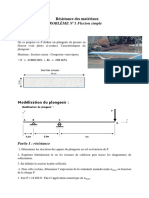 TP1 - Flexion Simple RDM6