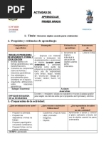 Ubicamos objetos en un plano cartesiano