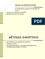 Métodos de Proyección