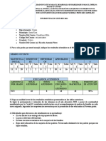 Centro #36, Informe Final, Octavo