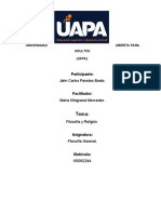 Tarea 5 de Filosofia General 2 PDF Free