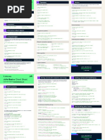 Julia Basics Cheat Sheet