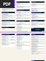 SpaCy Cheat Sheet Advanced NLP in Python