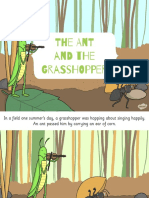 T T 14202 The Ant and The Grasshopper Powerpoint