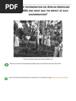 1a. Discrimination in The 1950s