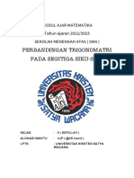 Modul Trigonometri Segitiga Siku-Siku 14 Hal