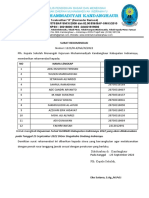 Surat Rekomendasi FUTSAL