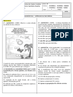 Avaliação diagnóstica de Ciências da Natureza