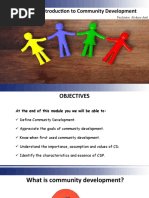 Community Development PDF Notes PDF | PDF | Community | Concept