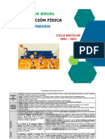 Instrumento Evaluación Diagnóstica Educación Física Primaria 2022-2023 - Mtro. Antonio Preza