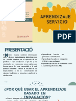 APRENDIZAJE SERVICIO