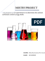 Chemistry Investigatory File